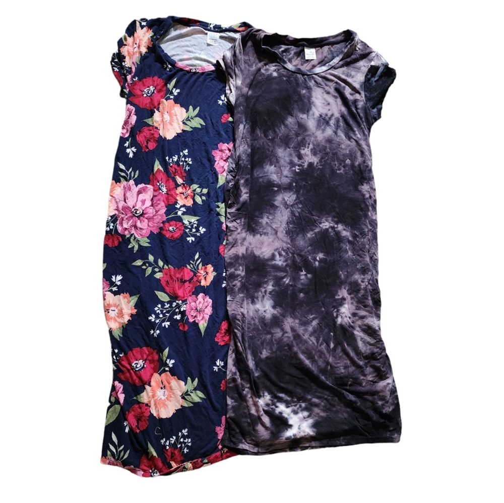 Two Time and Tru Maternity Dresses Size M